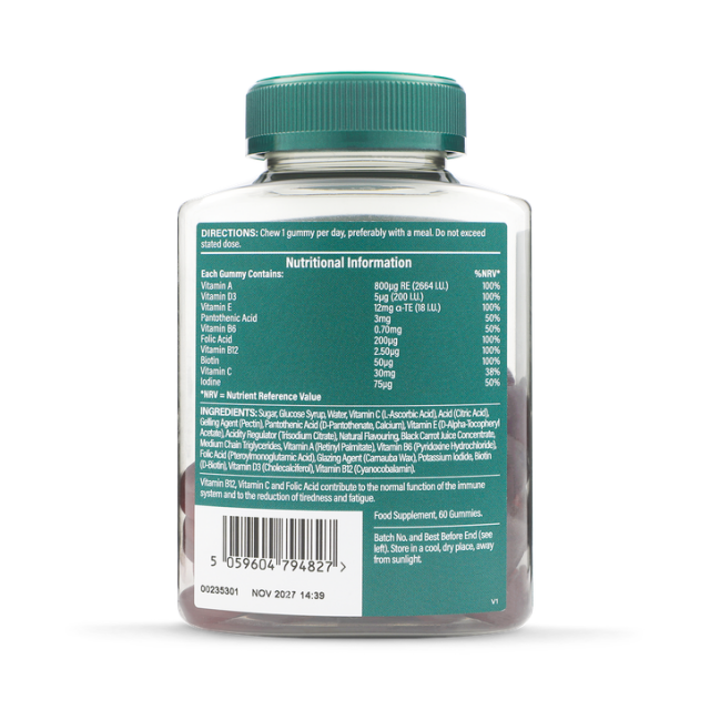 Holland & Barrett Multivitamin Strawberry Flavour 60 Gummies - 2