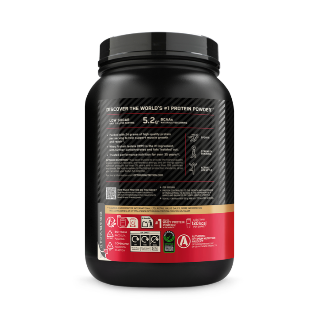 Optimum Nutrition Gold Standard Whey Protein Chocolate Peanut Butter 768g - 2
