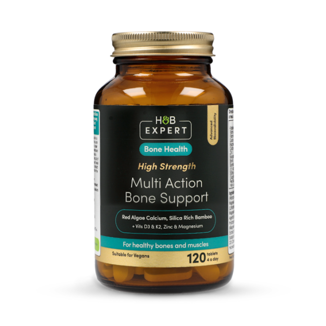 H&B Expert Multi Action Bone Support 120 Tablets - 1