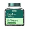 Holland & Barrett Spirulina 500mg 200 Tablets - 1