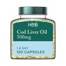 Holland & Barrett Pure Cod Liver Oil 500mg 120 Capsules - 1