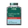 Holland & Barrett Pure Cod Liver Oil & Multivitamins 500mg 60 Capsules - 1
